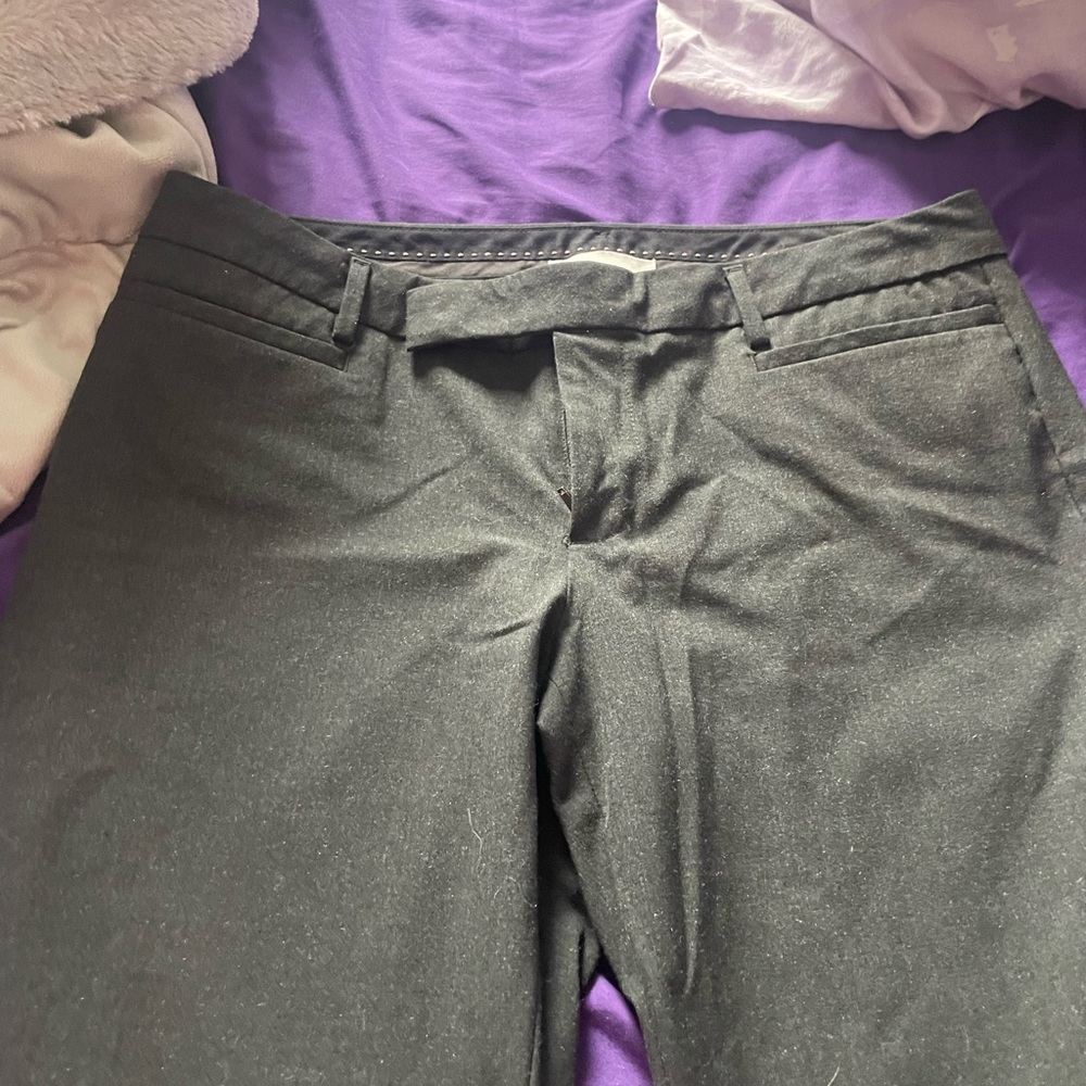 Gap Modern boot cut trouser size 6 dark grey (discontinued)